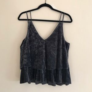 Velvet tank